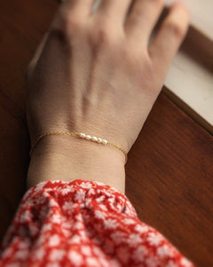 Bracelet avec perles baroques - Peasejewelry