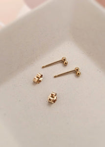 Boucles d'oreilles deux minipoints - Peasejewelry