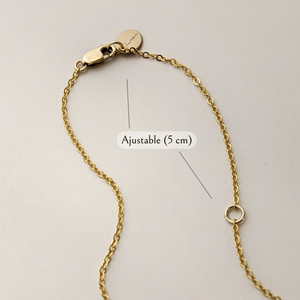 Collier disques lettrés dôme | Sans serif - Peasejewelry